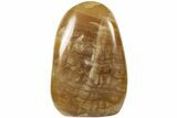 5.4" Free-Standing, Polished Brown Calcite - #198814-1